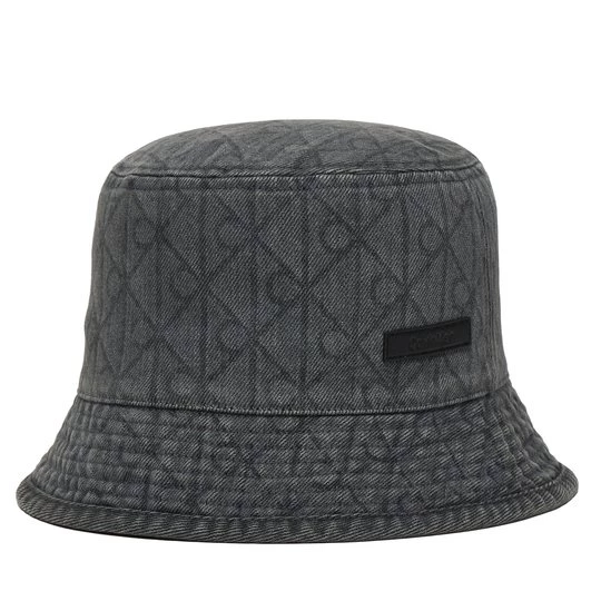 Obrázek produktu Klobouk Calvin Klein Denim Emblem Burnout Bucket LV04F5043G Šedá