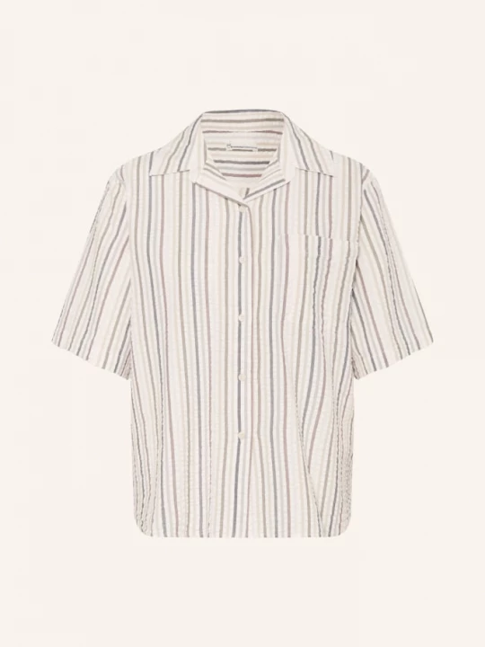 Obrázek produktu Knowledgecotton Apparel Blůza režná / khaki / tmavě modrá