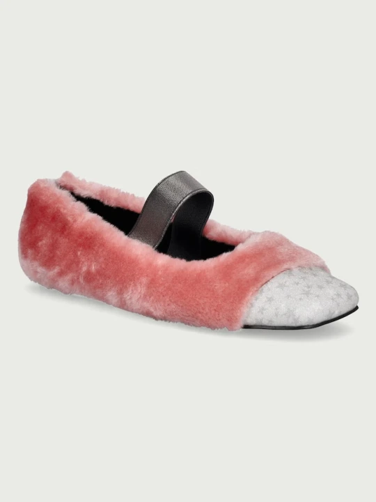Obrázek produktu Koi Footwear baleríny MISTRAL FUR BALLET FLATS růžová