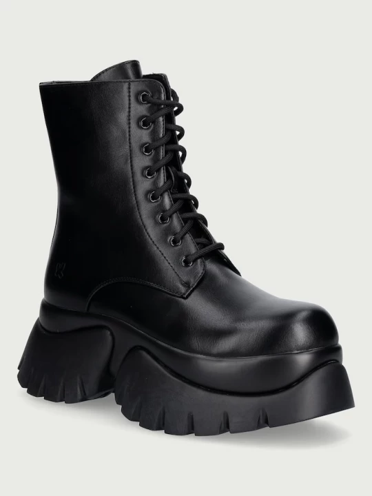 Obrázek produktu Koi Footwear farmářky dámské Rancor Lace up Monster Boots černá