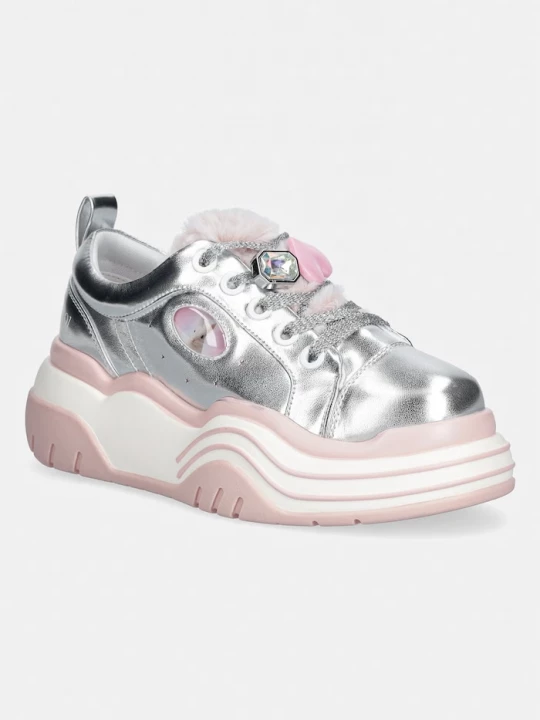 Obrázek produktu Koi Footwear Girlie Pop Chunky Trainers dámské sneakers boty stříbrná