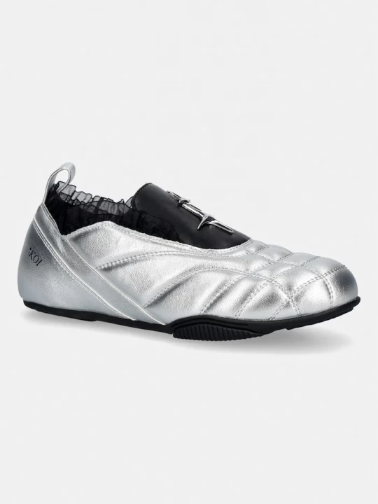 Obrázek produktu Koi Footwear Heartbreaker Sporty Slip On Shoes dámské tenisky stříbrná