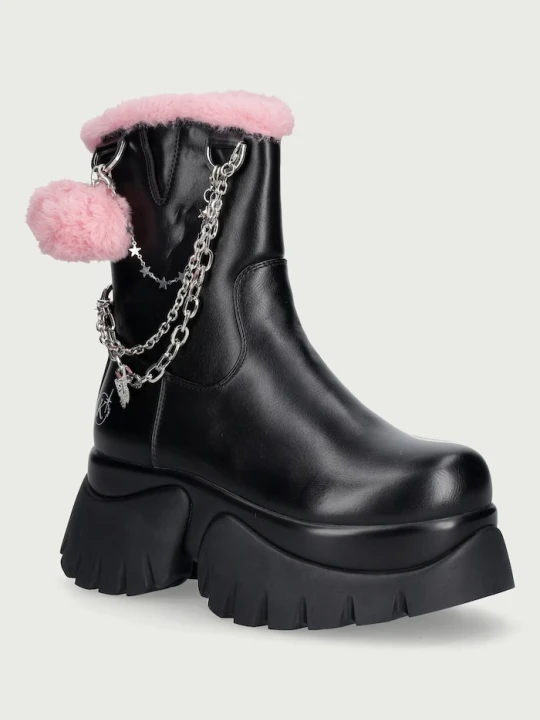 Obrázek produktu Koi Footwear kotníkové boty dámské Catalyst Chain Monster Platform Boots černá