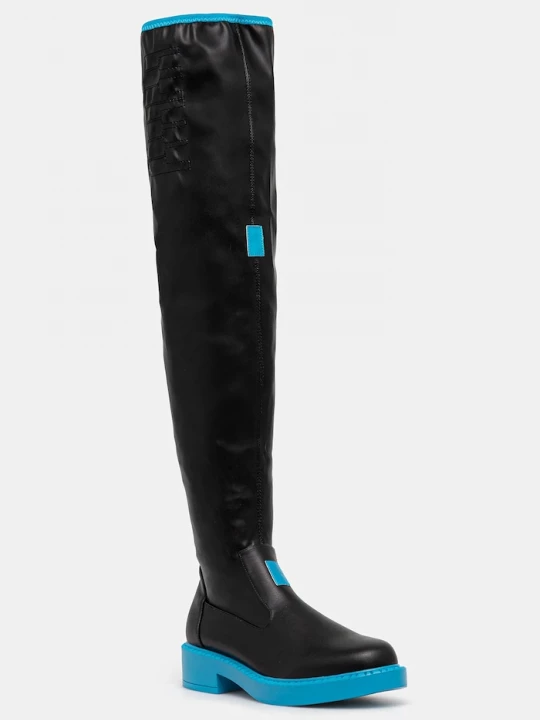 Obrázek produktu Koi Footwear Kozačky Koi Footwear SWA-111 x Hatsune Miku černá