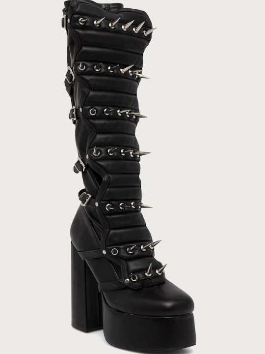 Obrázek produktu Koi Footwear kozačky nad kolena dámské Rad-x dangerous Long Boots černá