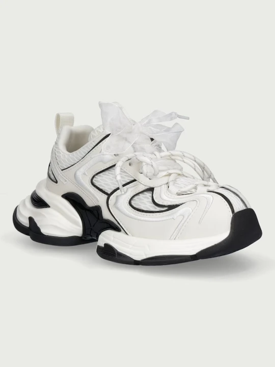 Obrázek produktu Koi Footwear Ladyrinth Mega Chunky Trainers sneakers boty dámské béžová