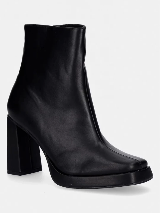 Obrázek produktu Koi Footwear Nízké kozačky Koi Footwear Halla Black Heeled Boots