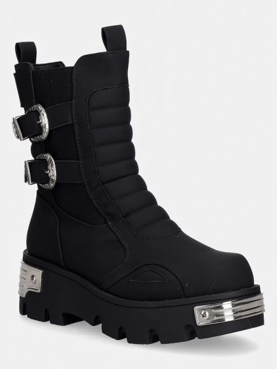 Obrázek produktu Koi Footwear Nízké kozačky Koi Footwear Uncanny Dodge Rogue Military Boots černá