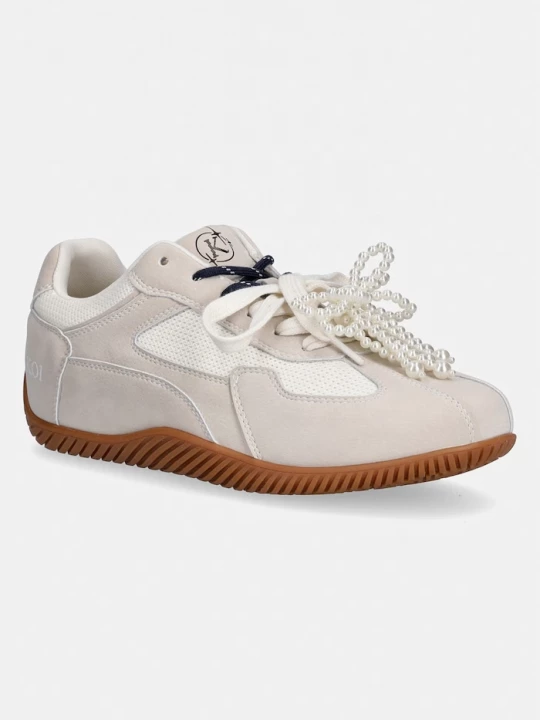 Obrázek produktu Koi Footwear Wanderlust Flat Pearl Trainers tenisky dámské béžová