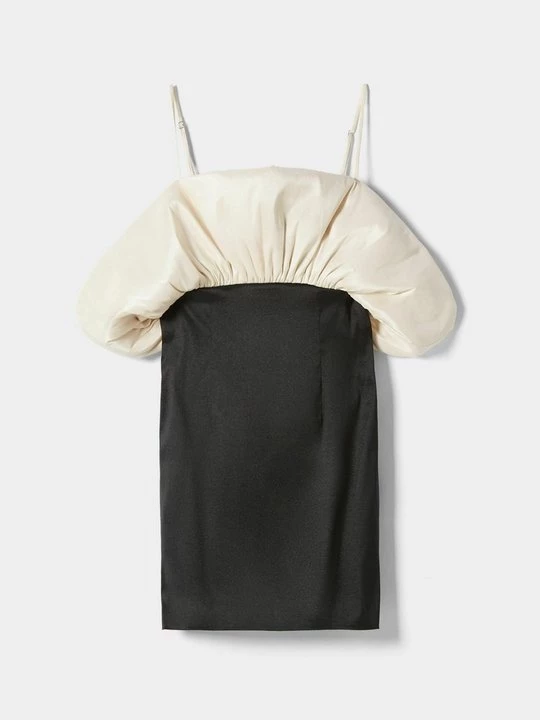 Obrázek produktu Koktejlové šaty / šaty na párty Bershka béžová