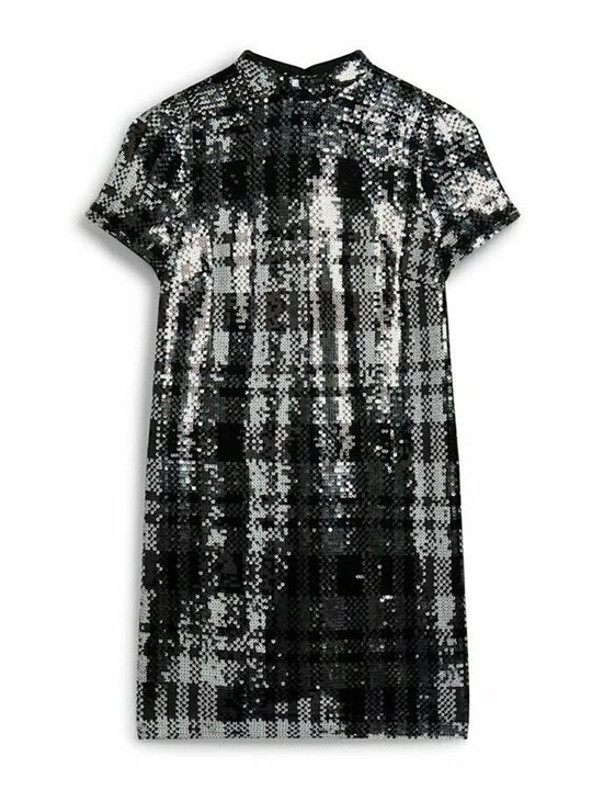 Obrázek produktu Koktejlové šaty / šaty na párty Superdry stříbrná barva
