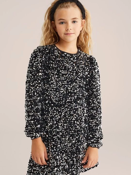 Obrázek produktu Koktejlové šaty / šaty na párty WE Fashion stříbrná