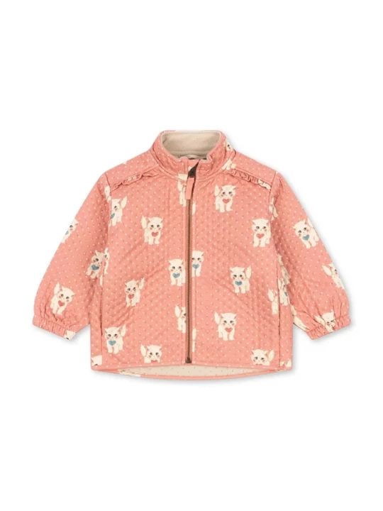 Obrázek produktu Konges Sløjd bunda dětská THERMO FRILL JACKET GRS růžová