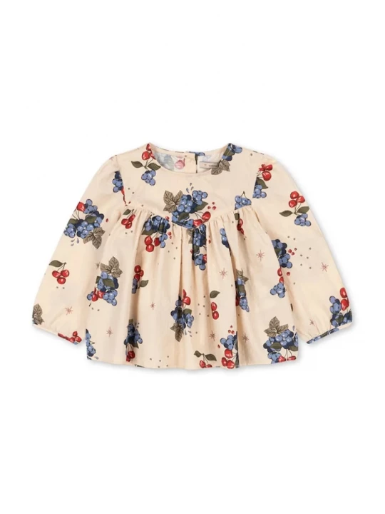 Obrázek produktu Konges Sløjd Dětská bavlněná halenka Konges Sløjd AVI LS BLOUSE GOTS béžová
