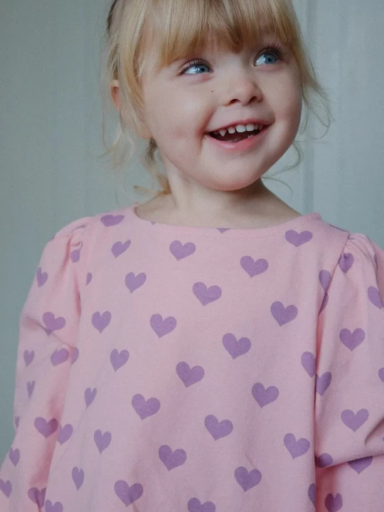 Obrázek produktu Konges Sløjd Dětská bavlněná halenka Konges Sløjd DREY SLIT BLOUSE GOTS růžová
