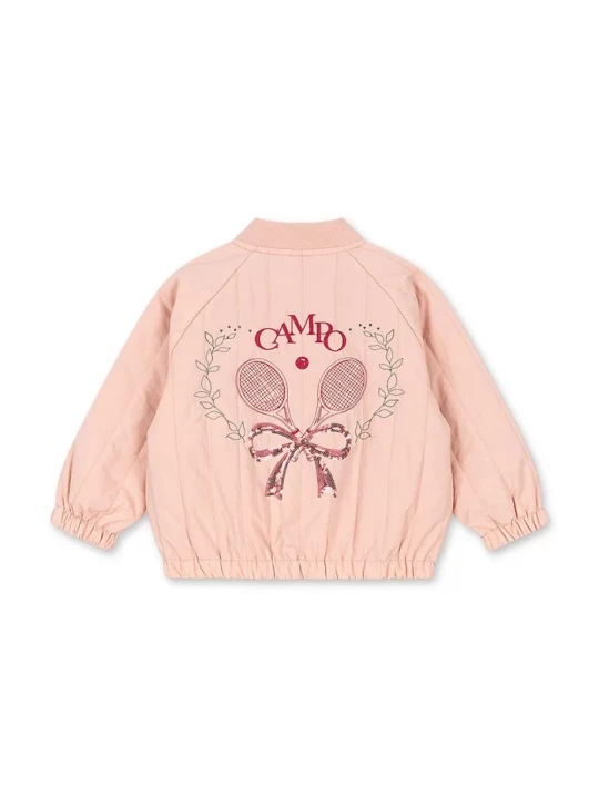 Obrázek produktu Konges Sløjd Dětská bomber bunda Konges Sløjd JUNO SEQUIN BOMBER JACKET růžová