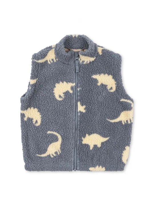 Obrázek produktu Konges Sløjd Dětská vesta Konges Sløjd JODY TEDDY VEST GRS modrá