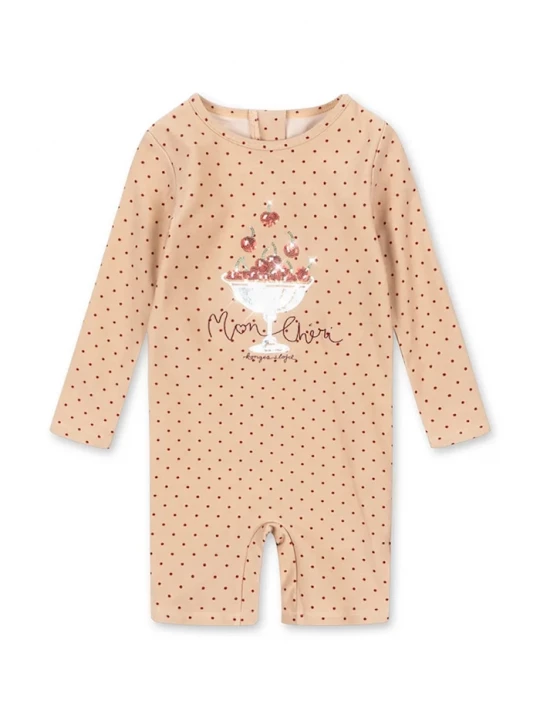 Obrázek produktu Konges Sløjd dětské AMANDINE SWIM ONESIE béžová