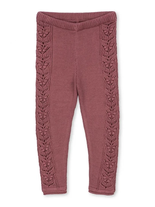 Obrázek produktu Konges Sløjd Dětské bavlněné legíny Konges Sløjd CABBY PANTS GOTS růžová