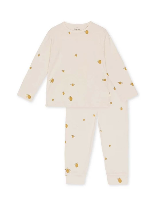 Obrázek produktu Konges Sløjd Dětské bavlněné pyžamo Konges Sløjd SLEEPY PJ GOTS béžová