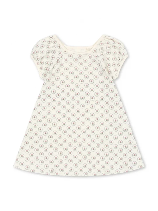 Obrázek produktu Konges Sløjd Dětské bavlněné šaty Konges Sløjd CLASSIC SS DRESS GOTS béžová