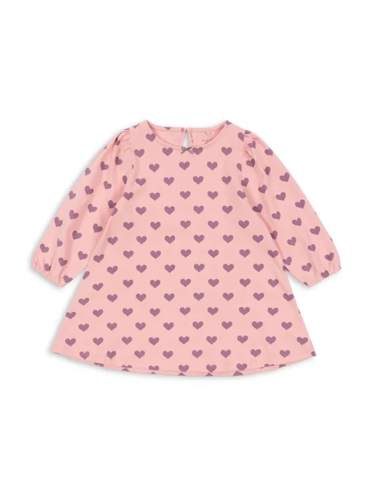 Obrázek produktu Konges Sløjd Dětské bavlněné šaty DREY DRESS GOTS růžová