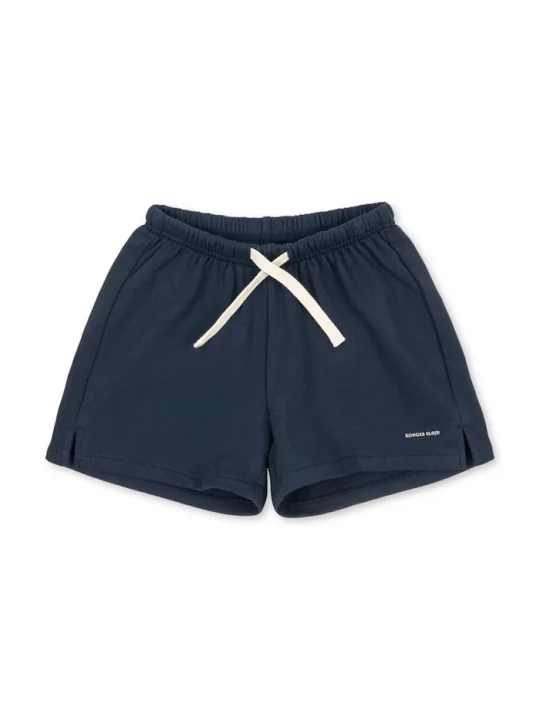 Obrázek produktu Konges Sløjd Dětské bavlněné šortky Konges Sløjd SPOTTY SWEAT SHORTS GOTS námořnická modř
