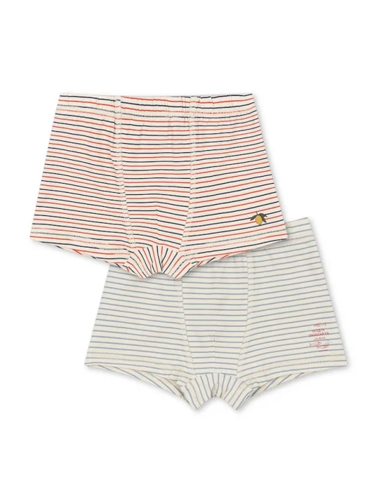 Obrázek produktu Konges Sløjd Dětské boxerky Konges Sløjd BASIC 2 PACK BOY BOXERS GOTS 2-pack
