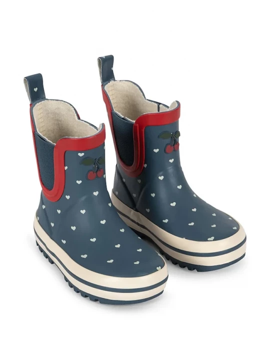 Obrázek produktu Konges Sløjd Dětské holínky Konges Sløjd ROI PRINTED RAIN BOOT námořnická modř