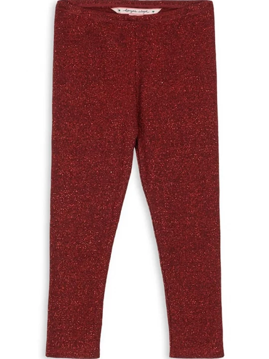 Obrázek produktu Konges Sløjd Dětské legíny Konges Sløjd ROLI PANTS červená