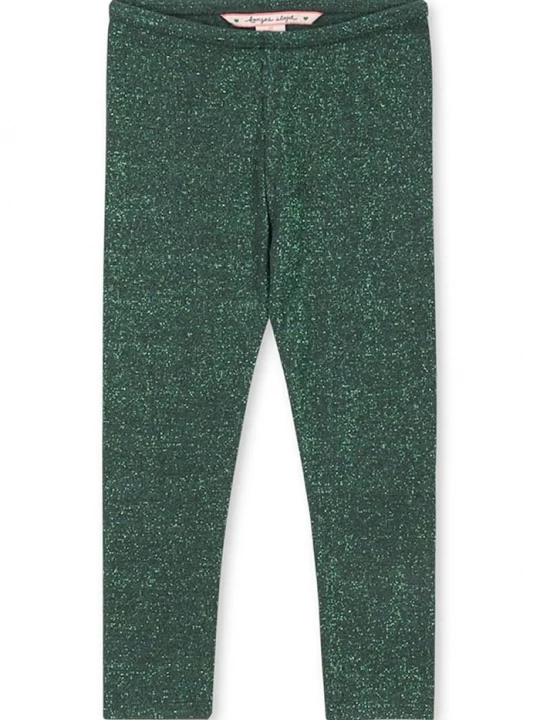 Obrázek produktu Konges Sløjd Dětské legíny Konges Sløjd ROLI PANTS zelená