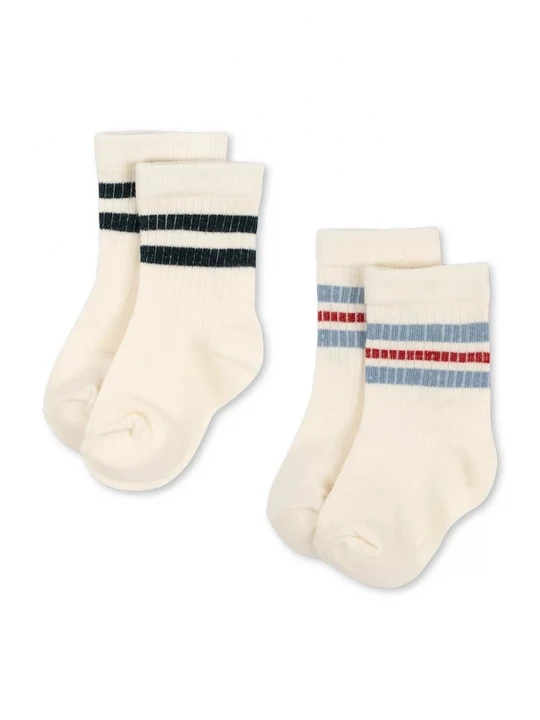 Obrázek produktu Konges Sløjd Dětské ponožky Konges Sløjd 2 PACK ACT SOCKS 2-pack béžová