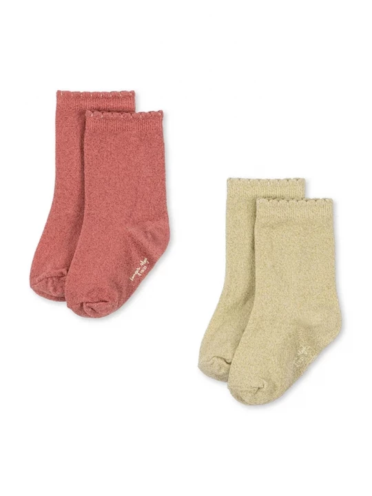 Obrázek produktu Konges Sløjd Dětské ponožky Konges Sløjd GLITTER 2-pack