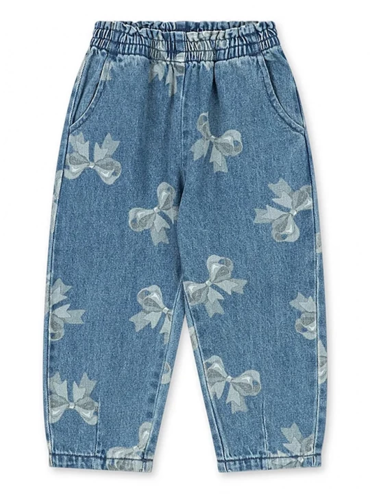 Obrázek produktu Konges Sløjd Dětské rifle Konges Sløjd MAGOT FRILL PANTS GOTS námořnická modř