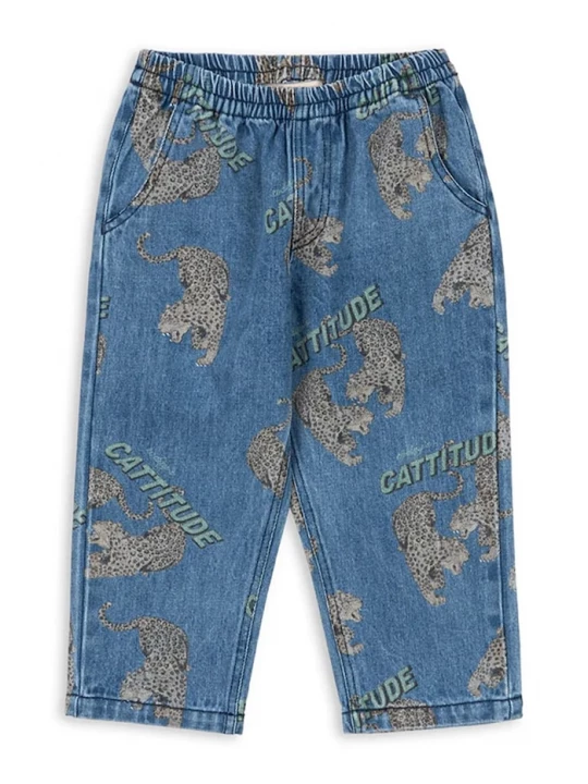 Obrázek produktu Konges Sløjd Dětské rifle Konges Sløjd MAGOT PANTS GOTS námořnická modř