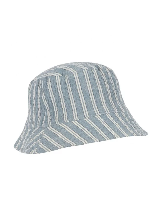 Obrázek produktu Konges Sløjd dětský bavlněný klobouk ELLIOT BUCKET HAT GOTS modrá