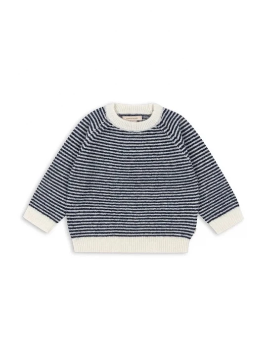 Obrázek produktu Konges Sløjd Dětský svetr Konges Sløjd BERLE KNIT SWEATER námořnická modř