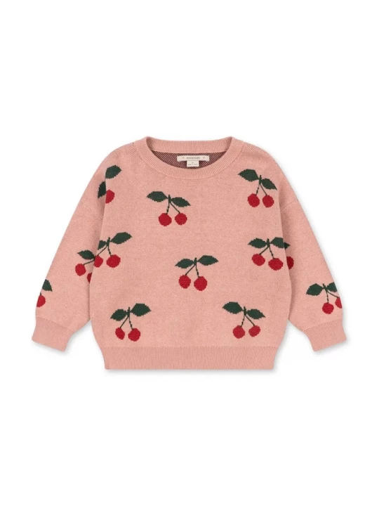 Obrázek produktu Konges Sløjd Dětský svetr Konges Sløjd LAPIS LUREX BLOUSE růžová