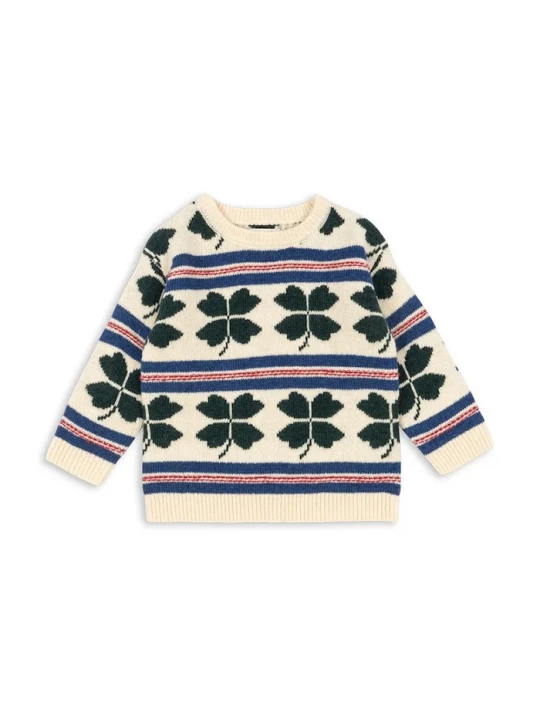 Obrázek produktu Konges Sløjd Dětský vlněný svetr Konges Sløjd BILLI SWEATER béžová