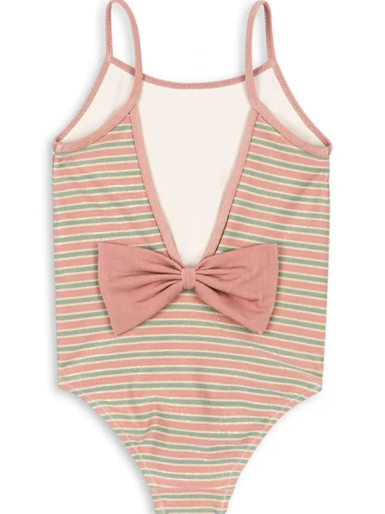 Obrázek produktu Konges Sløjd Jednodílné dětské plavky BOWWOW SWIMSUIT béžová