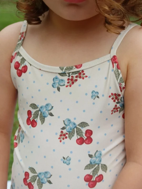 Obrázek produktu Konges Sløjd Jednodílné dětské plavky Konges Sløjd FRAGO SWIMSUIT GRS béžová