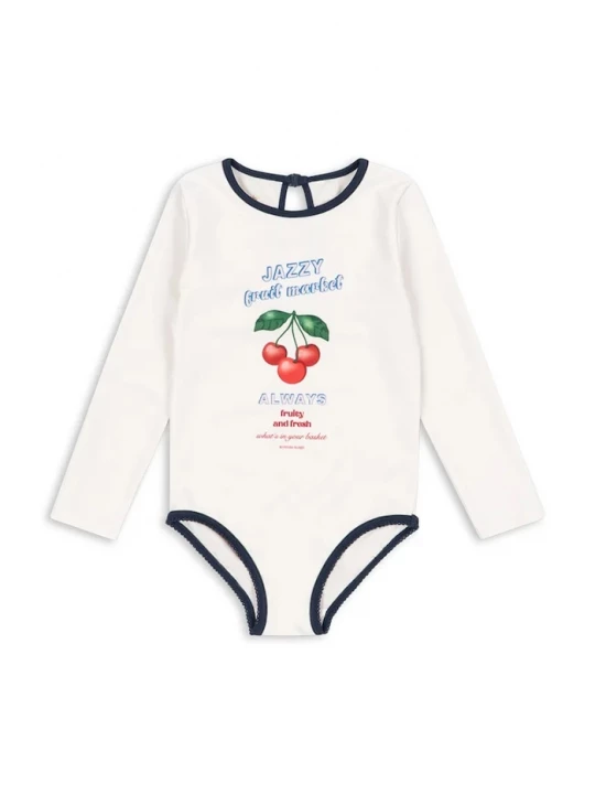 Obrázek produktu Konges Sløjd Jednodílné dětské plavky Konges Sløjd VILJA LS SWIMSUIT GRS