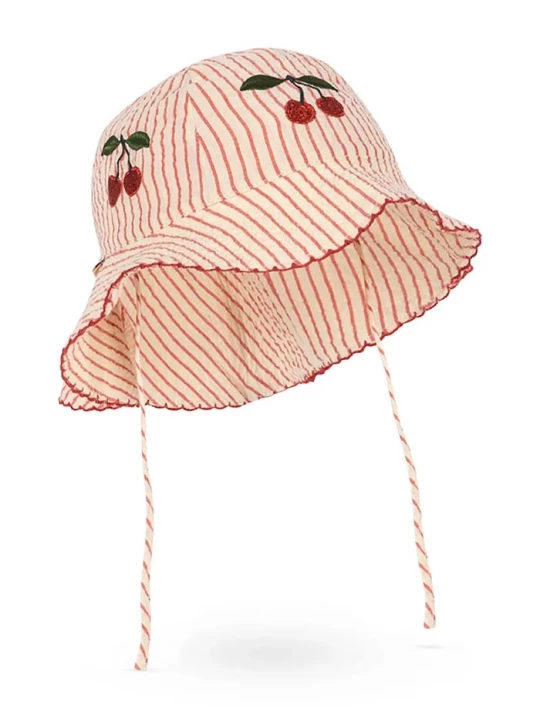 Obrázek produktu Konges Sløjd klobouk dětský bavlněný ELLIE SUN HAT GOTS béžová