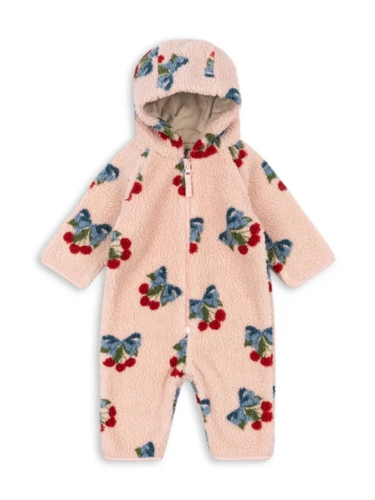 Obrázek produktu Konges Sløjd Kojenecký overal Konges Sløjd JODY TEDDY ONESIE GRS růžová