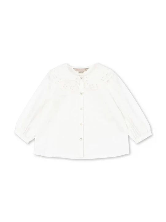 Obrázek produktu Konges Sløjd košilová halenka dětská bavlněná RILO COLLAR SHIRT GOTS