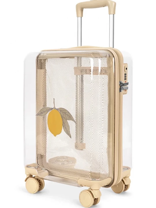 Obrázek produktu Konges Sløjd kufr TRANSPARENT TRAVEL SUITCASE
