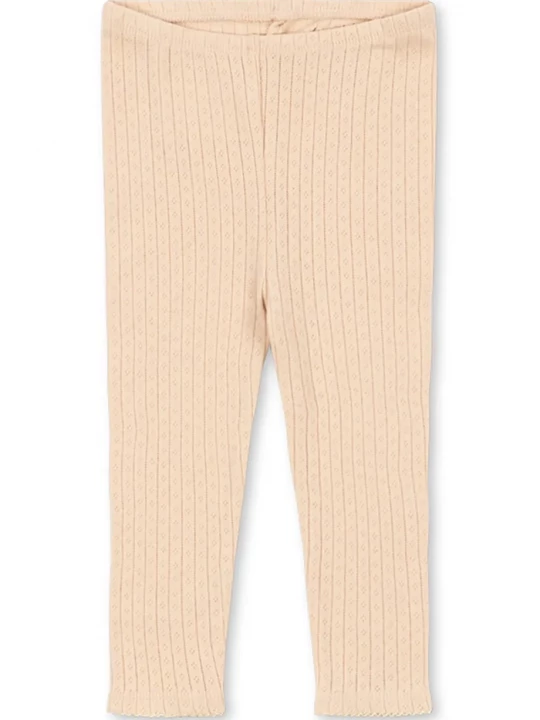 Obrázek produktu Konges Sløjd legíny dětské bavlněné MINNIE PANTS GOTS béžová