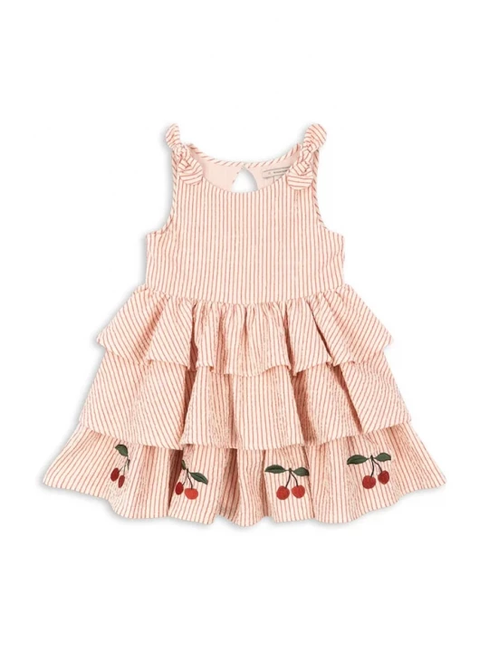 Obrázek produktu Konges Sløjd letní šaty bavlněné ELLIE DRESS GOTS růžová