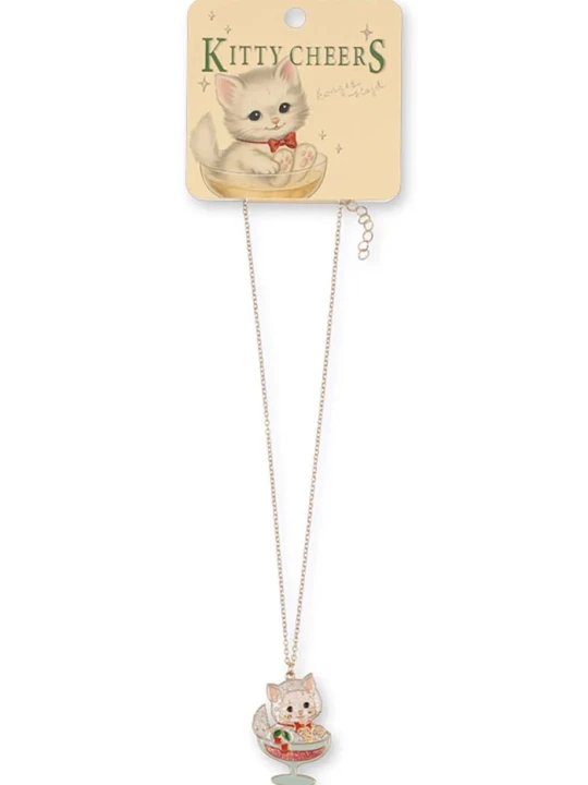 Obrázek produktu Konges Sløjd náhrdelník s přívěskem dětský CHEERS NECKLACE zlatá