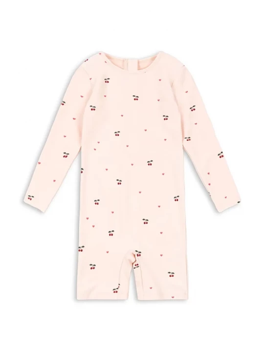 Obrázek produktu Konges Sløjd plavková kombinéza dětská MERLE SWIM ONESIE GRS růžová